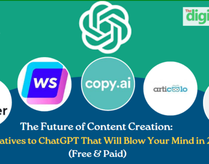 Top 5 ChatGPT Alternatives for Content Creation that will Blow your Mind in 2023 (Free & Paid)